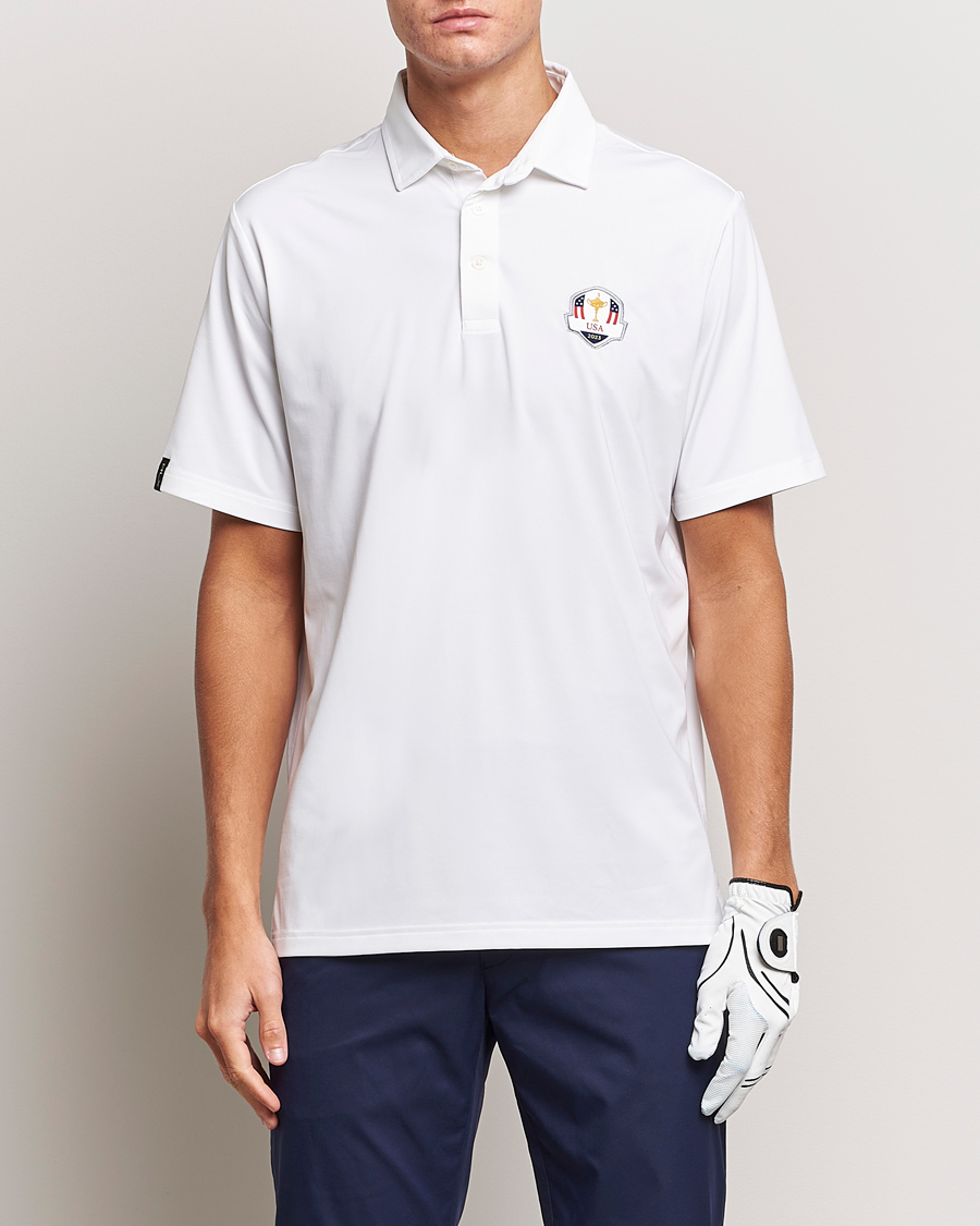 Hombres | Polos | RLX Ralph Lauren | Ryder Cup Airflow Polo Pure White