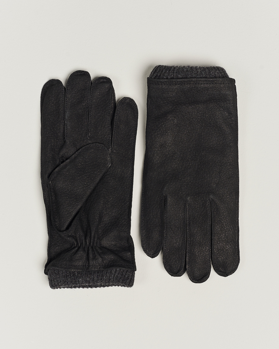 Hombres | Polo Ralph Lauren Leather Gloves Black | Polo Ralph Lauren | Leather Gloves Black