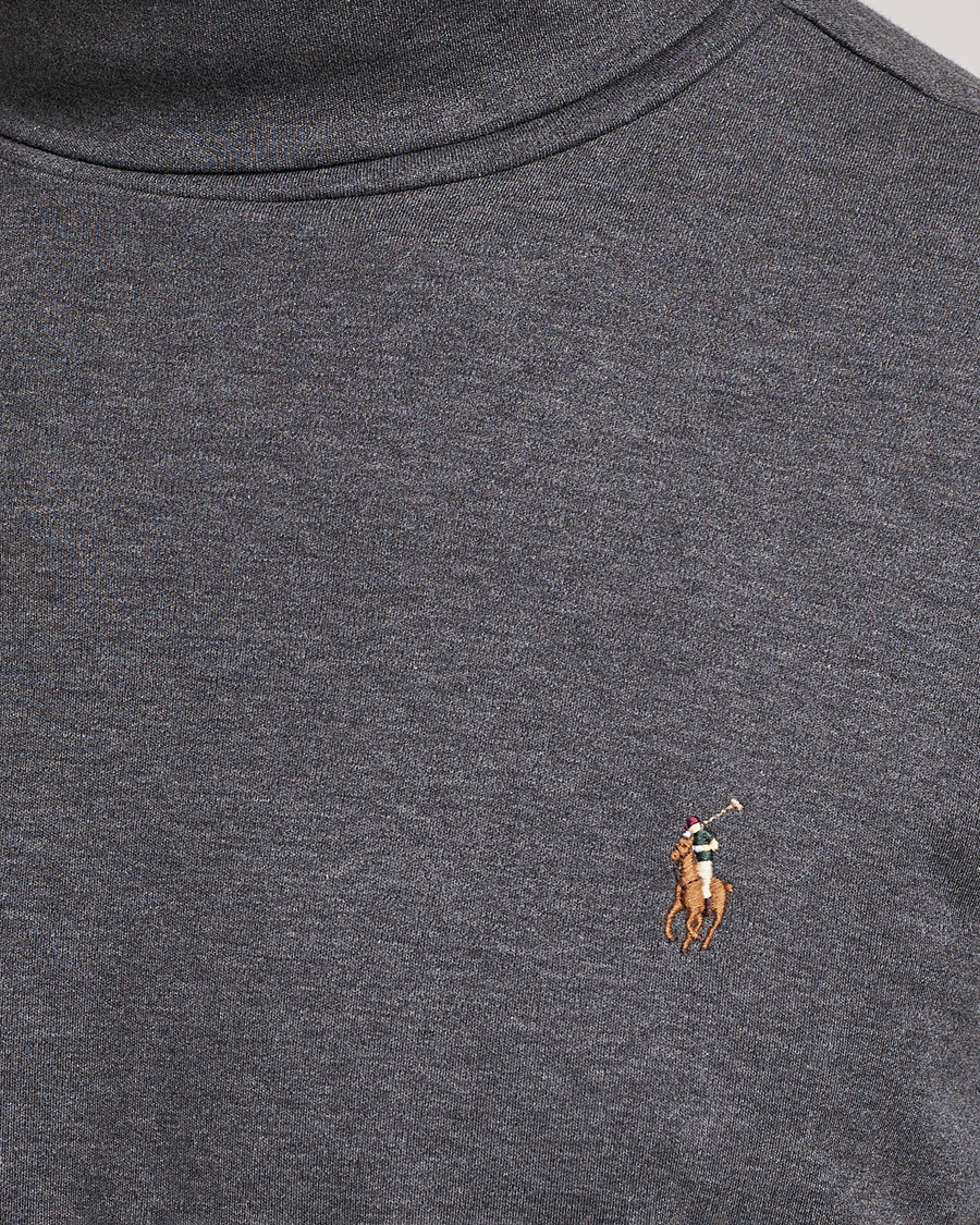 Hombres | Jerséis y prendas de punto | Polo Ralph Lauren | Luxury Pima Cotton Rollneck Barclay Heather