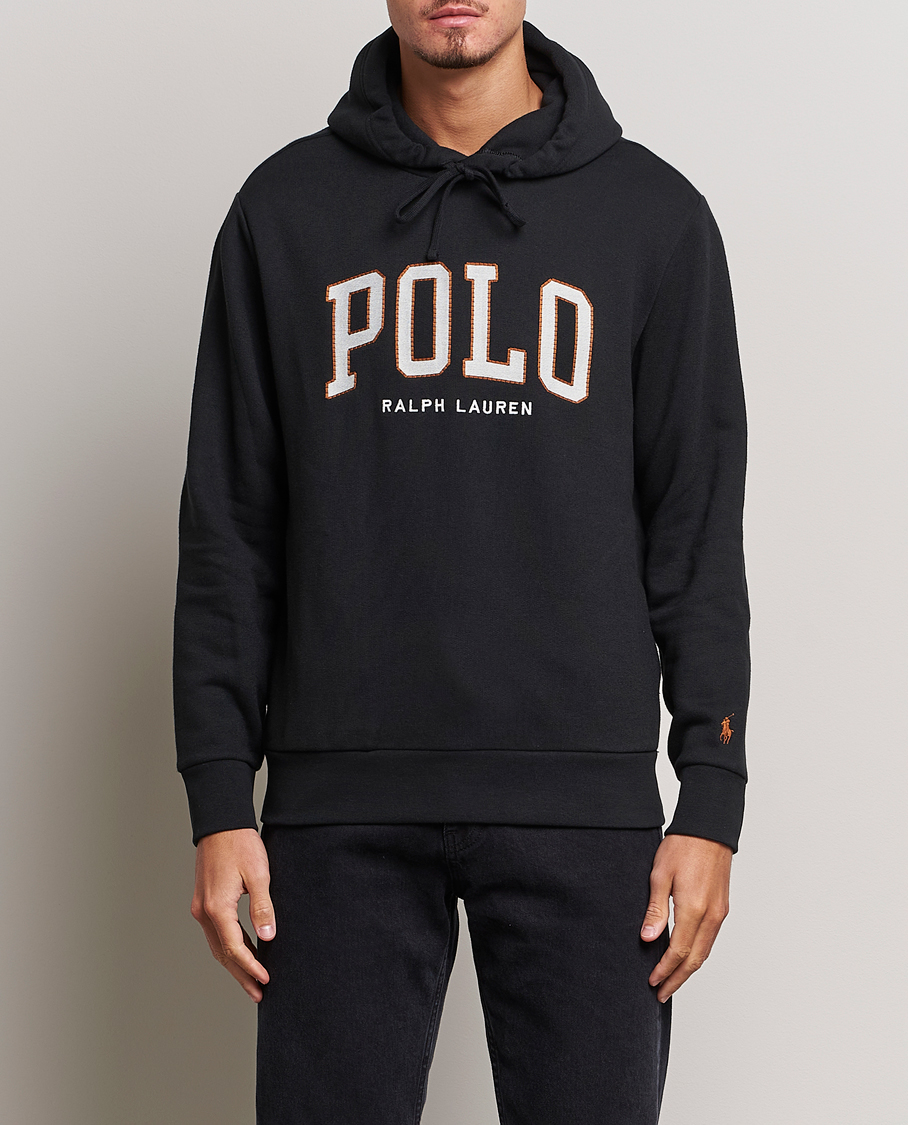 Hombres | Jerséis y prendas de punto | Polo Ralph Lauren | RL Fleece Logo Hoodie Black