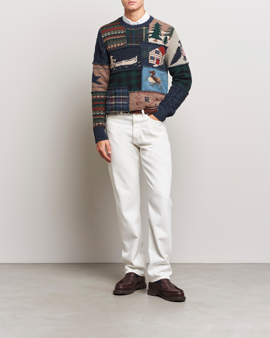 Hombres | Jerséis y prendas de punto | Polo Ralph Lauren | Wool Patchwork Knitted Sweater Multi