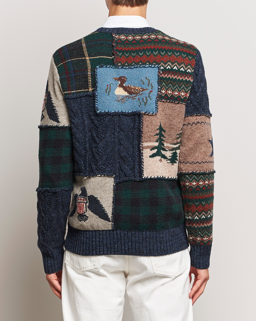 Hombres | Jerséis y prendas de punto | Polo Ralph Lauren | Wool Patchwork Knitted Sweater Multi