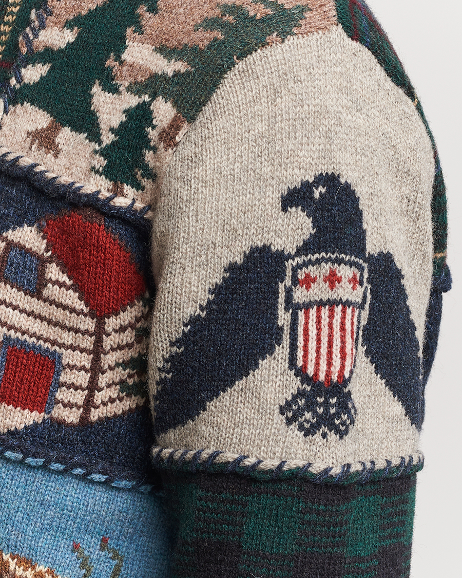 Hombres | Jerséis y prendas de punto | Polo Ralph Lauren | Wool Patchwork Knitted Sweater Multi