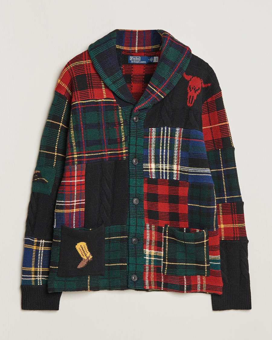Hombres | Jerséis y prendas de punto | Polo Ralph Lauren | Wool Patchwork Cardigan Multi