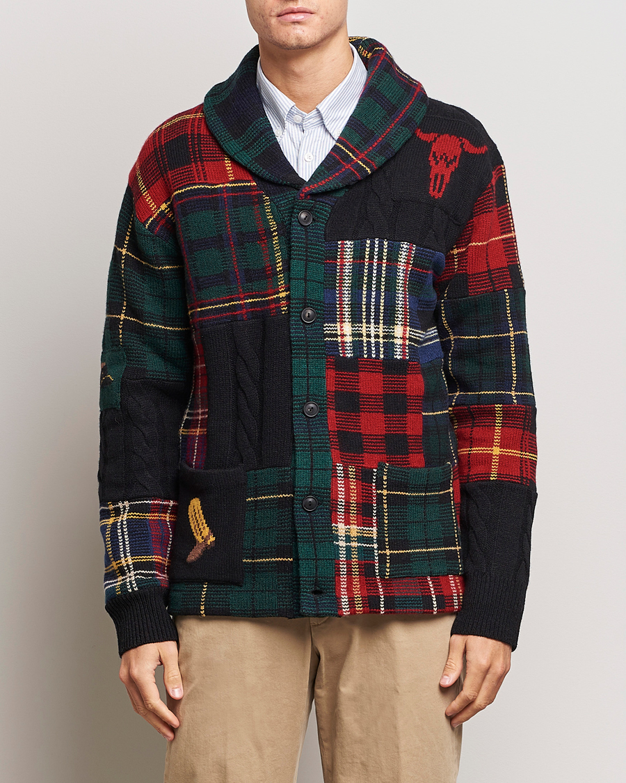 Hombres | Jerséis y prendas de punto | Polo Ralph Lauren | Wool Patchwork Cardigan Multi