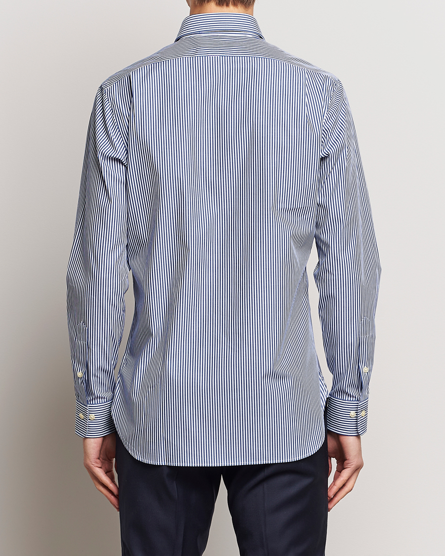 Hombres | Camisas | Polo Ralph Lauren | Poplin Striped Dress Shirt Royal/White