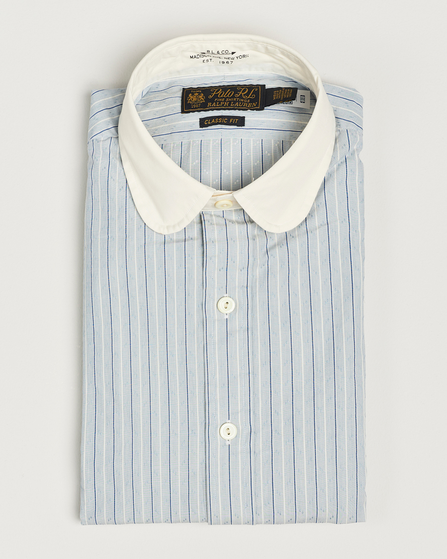 Hombres | Camisas | Polo Ralph Lauren | Poplin Dress Shirt Light Blue
