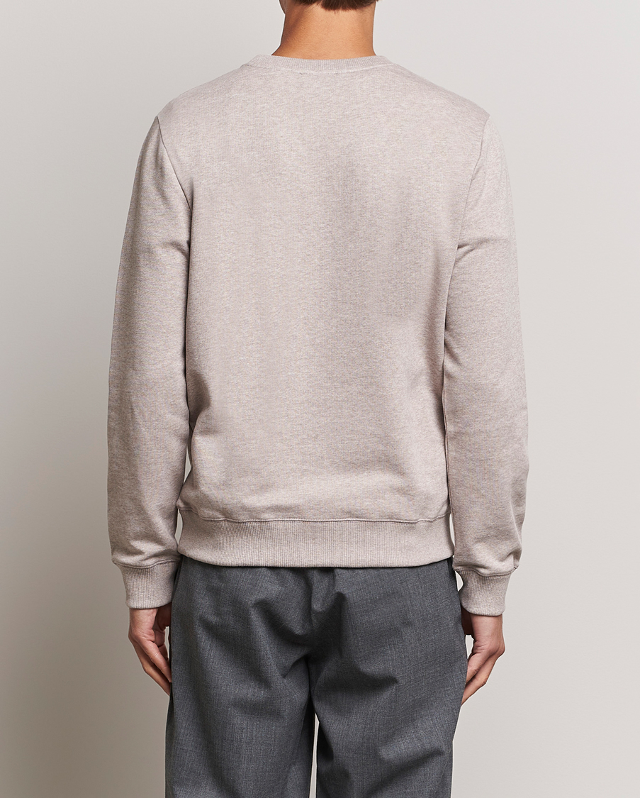Hombres | Jerséis y prendas de punto | A.P.C. | Item Crew Neck Sweatshirt Beige Chine
