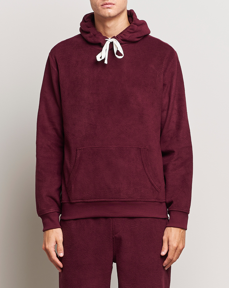 Hombres | Jerséis y prendas de punto | Polo Ralph Lauren | Recycled Fleece Lightweight Hoodie Harvard Wine
