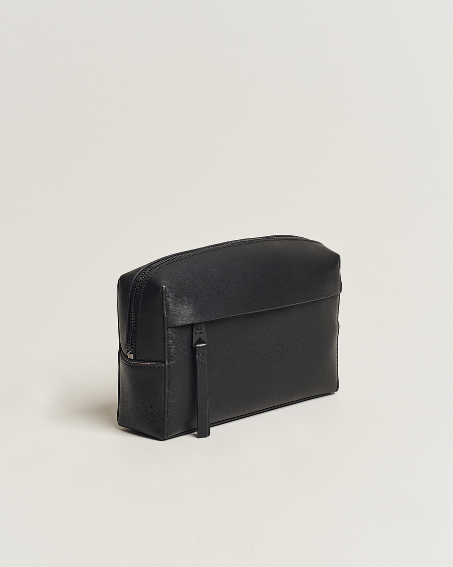 Hombres | Neceseres | Paul Smith | Leather Washbag Black