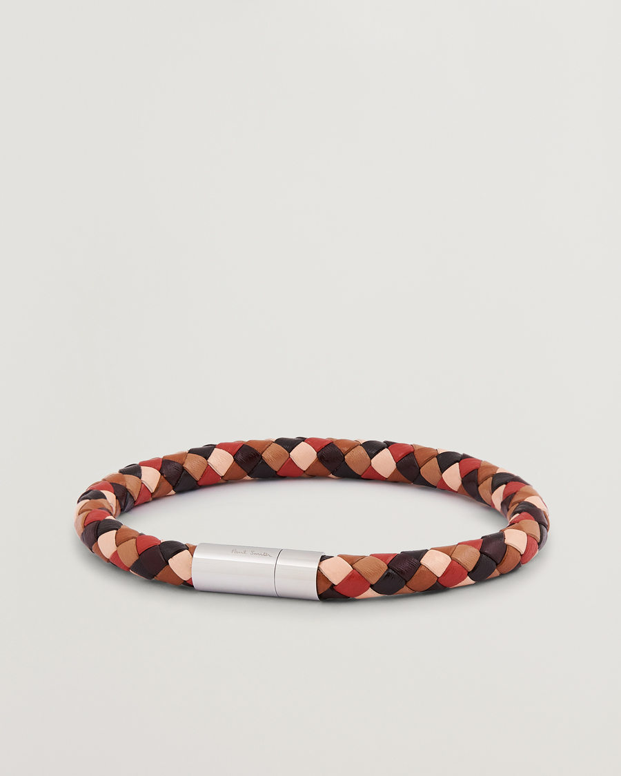 Hombres | Paul Smith Leather Bracelet Multi | Paul Smith | Leather Bracelet Multi