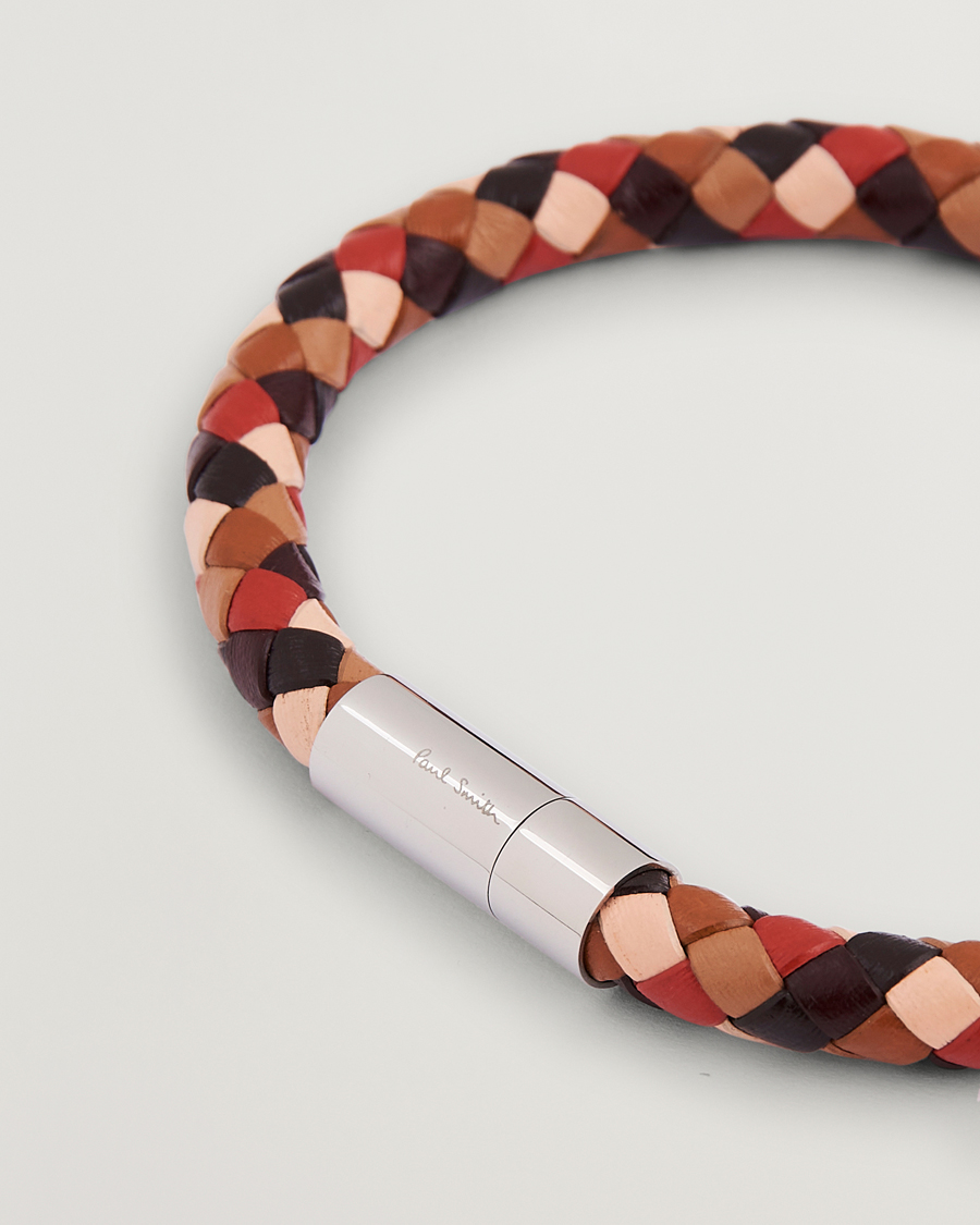 Hombres | Paul Smith Leather Bracelet Multi | Paul Smith | Leather Bracelet Multi