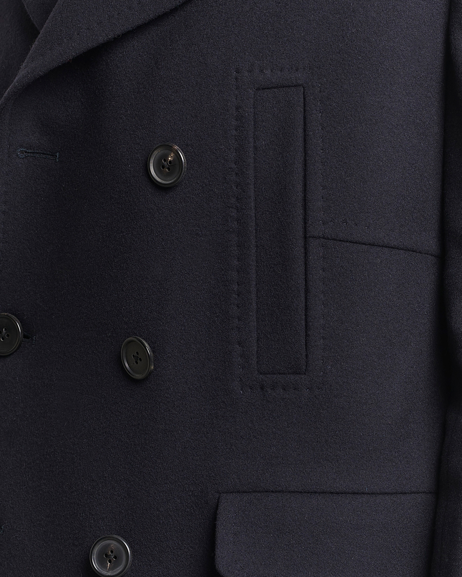 Hombres | Abrigos y chaquetas | Paul Smith | Wool/Cashmere Peacoat Navy