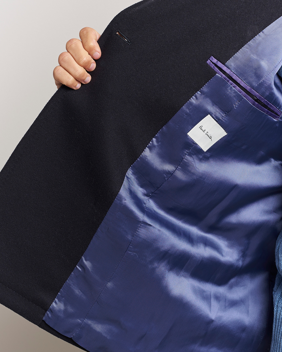 Hombres | Abrigos y chaquetas | Paul Smith | Wool/Cashmere Peacoat Navy
