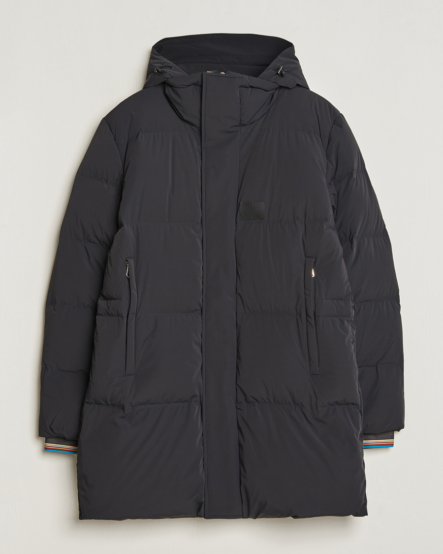 Hombres | Abrigos y chaquetas | Paul Smith | Hooded Down Coat Black