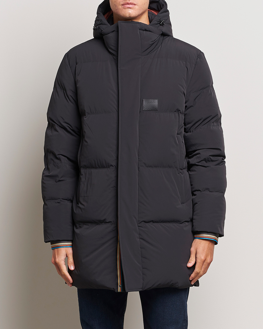 Hombres | Abrigos y chaquetas | Paul Smith | Hooded Down Coat Black