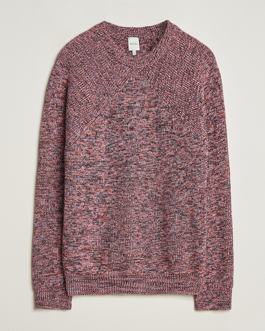 Hombres | Jerséis y prendas de punto | Paul Smith | Wool Knitted Crew Neck Sweater Multi