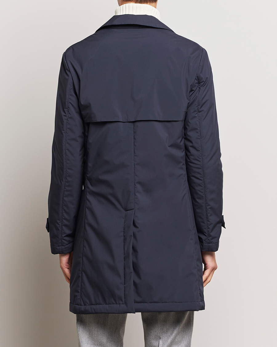 Hombres | Abrigos y chaquetas | Lardini | Packable Water Repellent Coat Navy