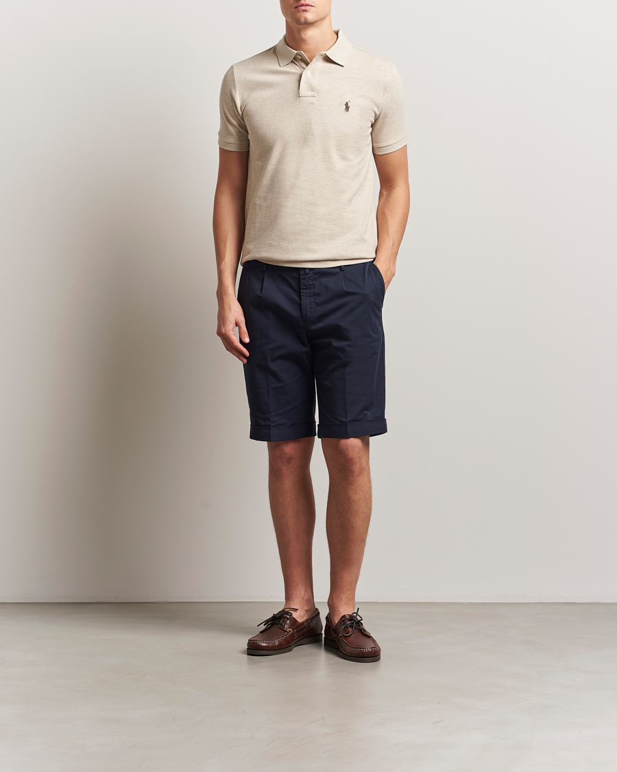 Hombres | Polos | Polo Ralph Lauren | Custom Slim Fit Polo Expedition Dune Heather