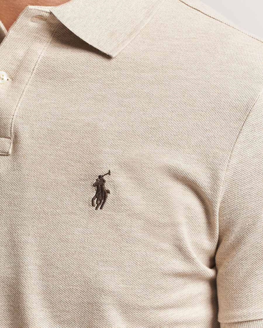 Hombres | Polos | Polo Ralph Lauren | Custom Slim Fit Polo Expedition Dune Heather