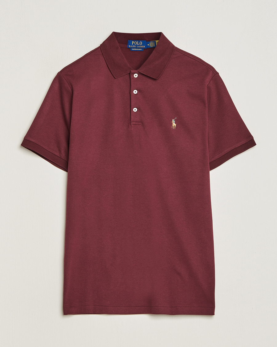 Hombres | Polos | Polo Ralph Lauren | Luxury Pima Cotton Polo Harvard Wine