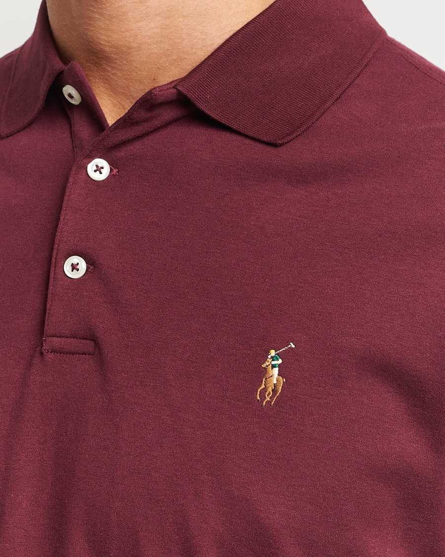 Hombres | Polos | Polo Ralph Lauren | Luxury Pima Cotton Polo Harvard Wine