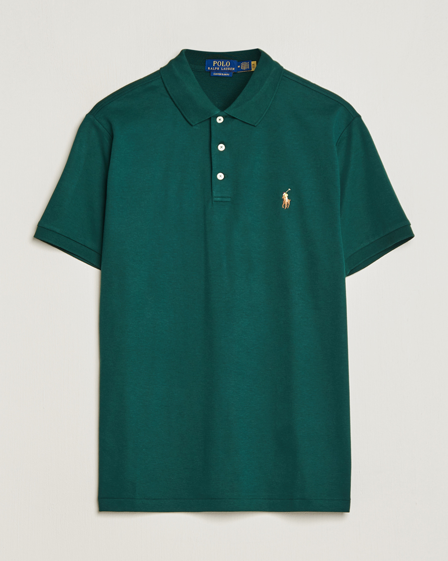 Hombres | Polos | Polo Ralph Lauren | Luxury Pima Cotton Polo Hunt Club Green