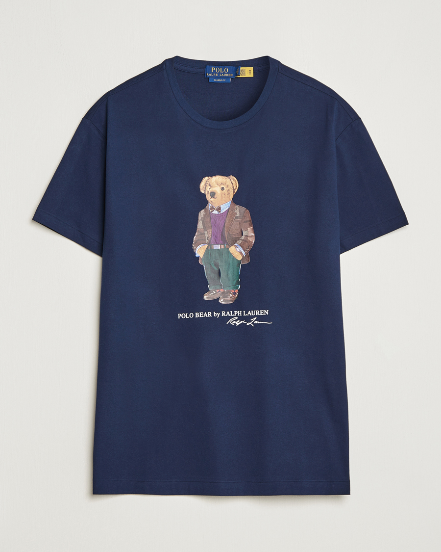 Hombres | Camisetas | Polo Ralph Lauren | Printed Heritage Bear T-Shirt Cruise Navy