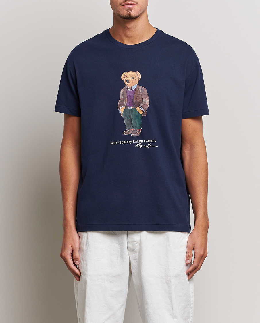 Hombres | Camisetas | Polo Ralph Lauren | Printed Heritage Bear T-Shirt Cruise Navy