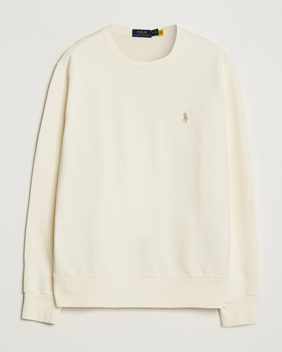 Hombres | Jerséis y prendas de punto | Polo Ralph Lauren | Loopback Terry Sweatshirt Clubhouse Cream