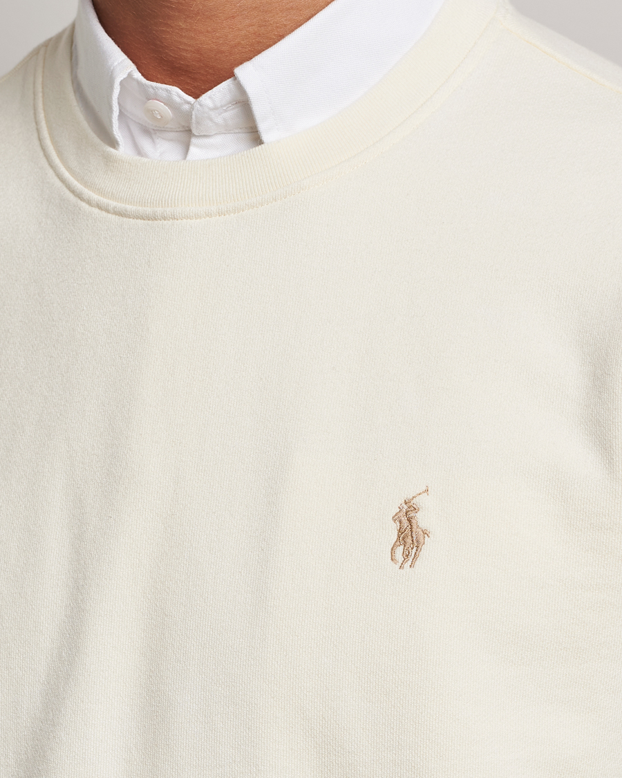 Hombres | Jerséis y prendas de punto | Polo Ralph Lauren | Loopback Terry Sweatshirt Clubhouse Cream