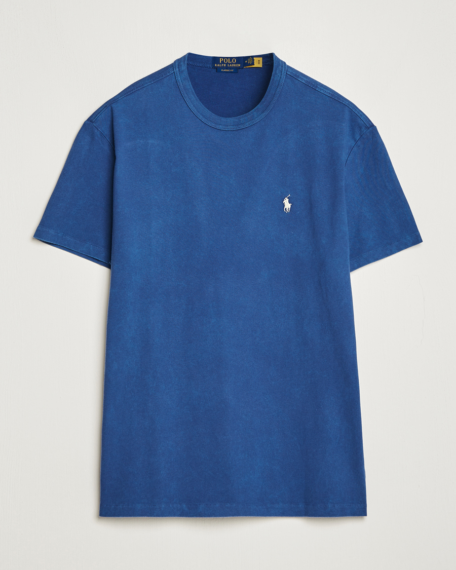 Hombres | Camisetas | Polo Ralph Lauren | Loopback Crew Neck T-Shirt Light Navy