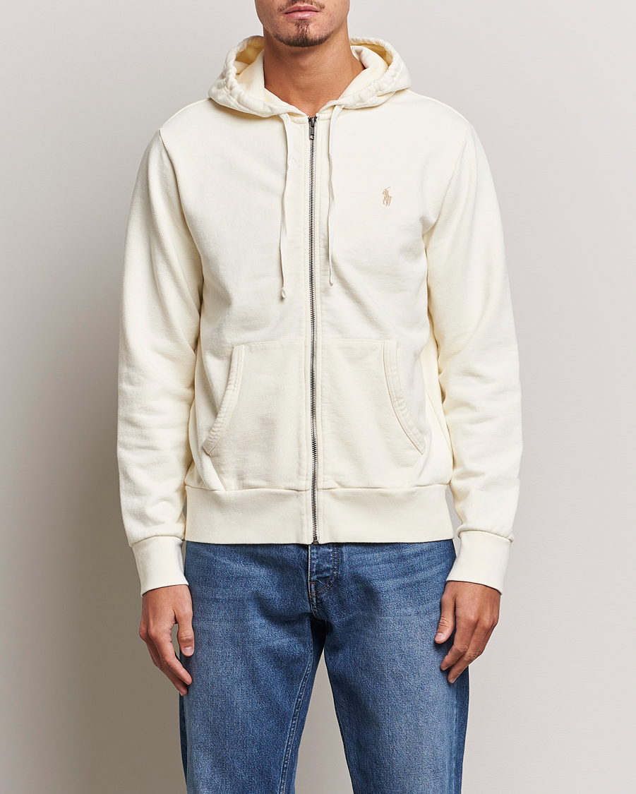 Hombres | Jerséis y prendas de punto | Polo Ralph Lauren | Loopback Terry Full-Zip Hoodie Clubhouse Cream