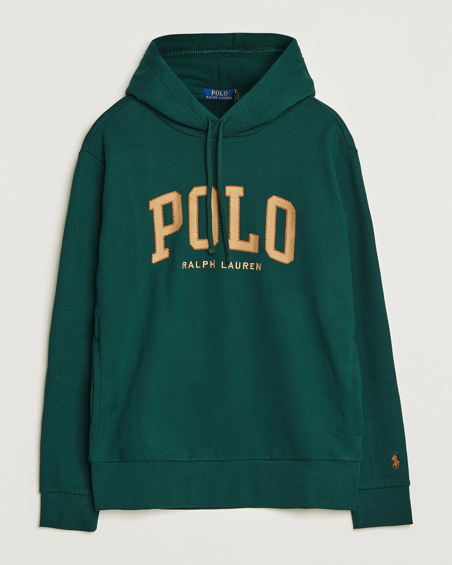 Hombres | Jerséis y prendas de punto | Polo Ralph Lauren | RL Fleece Logo Hoodie Hunt Club Green