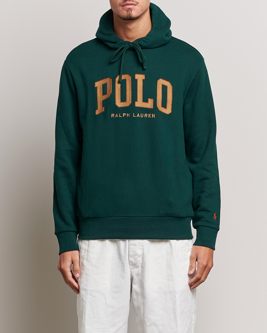 Hombres | Jerséis y prendas de punto | Polo Ralph Lauren | RL Fleece Logo Hoodie Hunt Club Green
