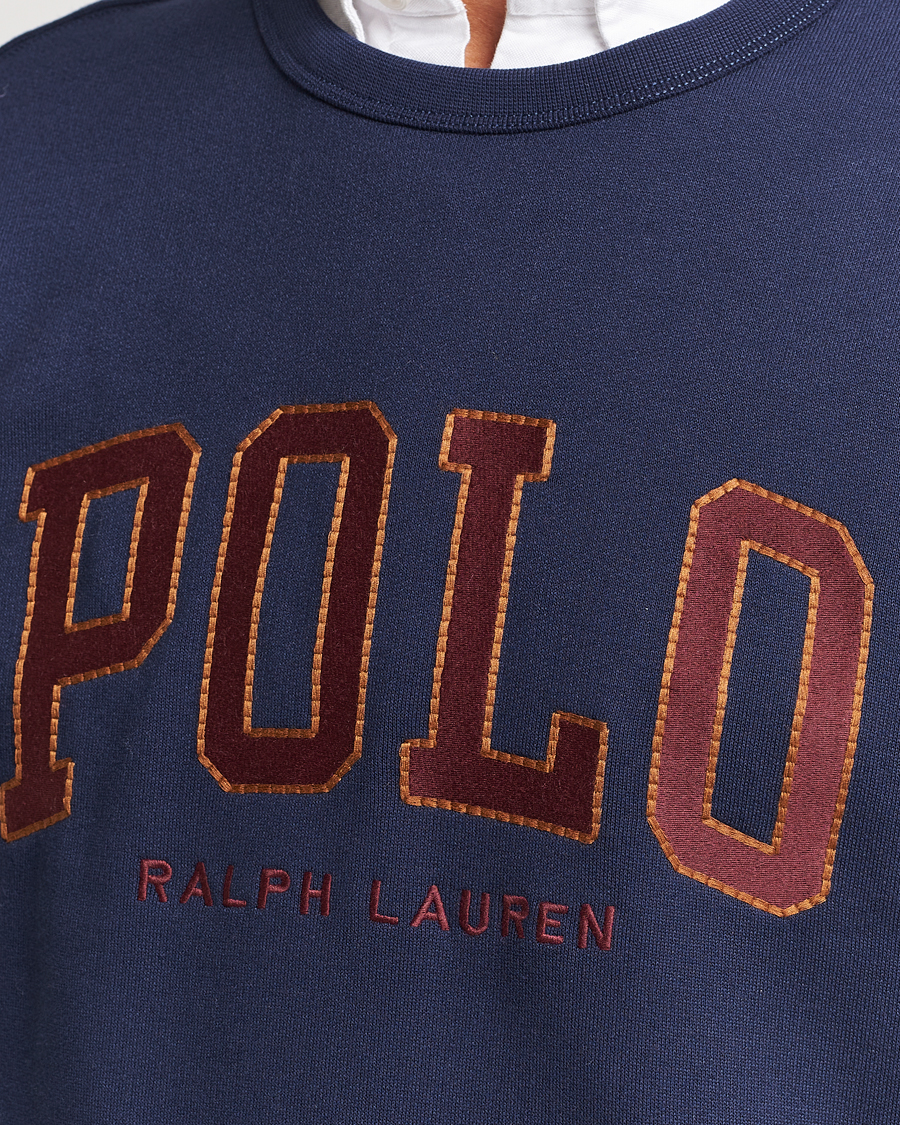 Hombres | Jerséis y prendas de punto | Polo Ralph Lauren | RL Fleece Logo Sweatshirt Cruise Navy