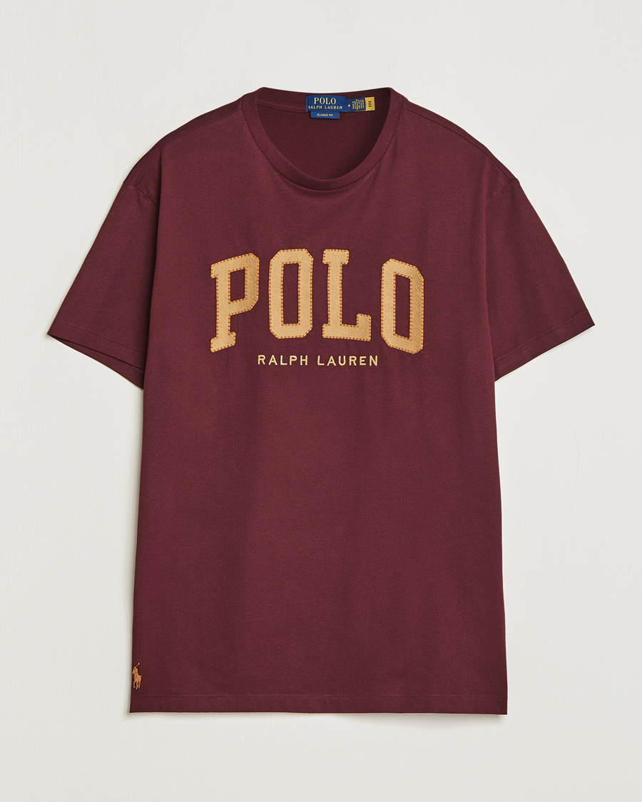 Hombres | Camisetas | Polo Ralph Lauren | Logo Crew Neck T-Shirt Harvard Wine