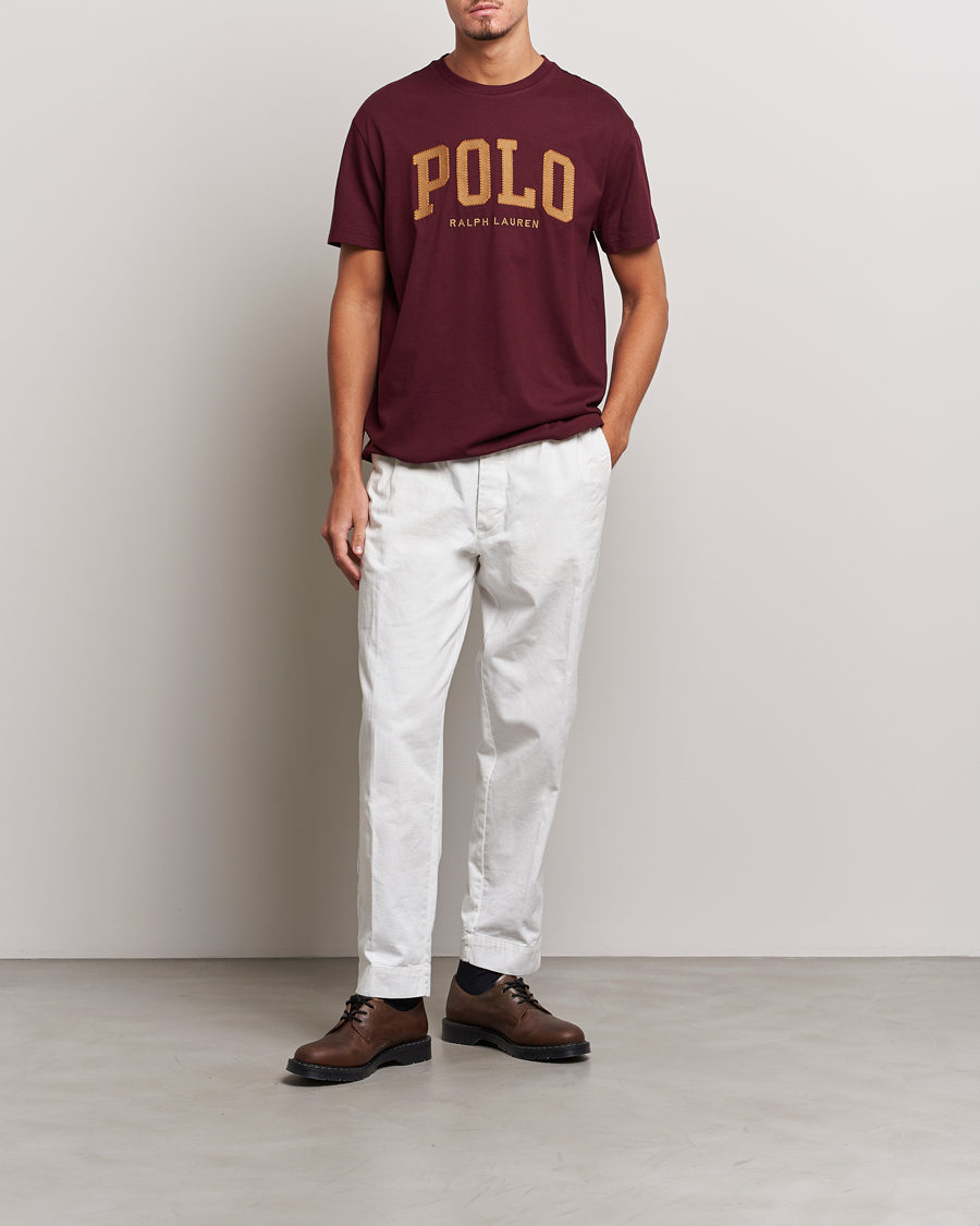 Hombres | Camisetas | Polo Ralph Lauren | Logo Crew Neck T-Shirt Harvard Wine
