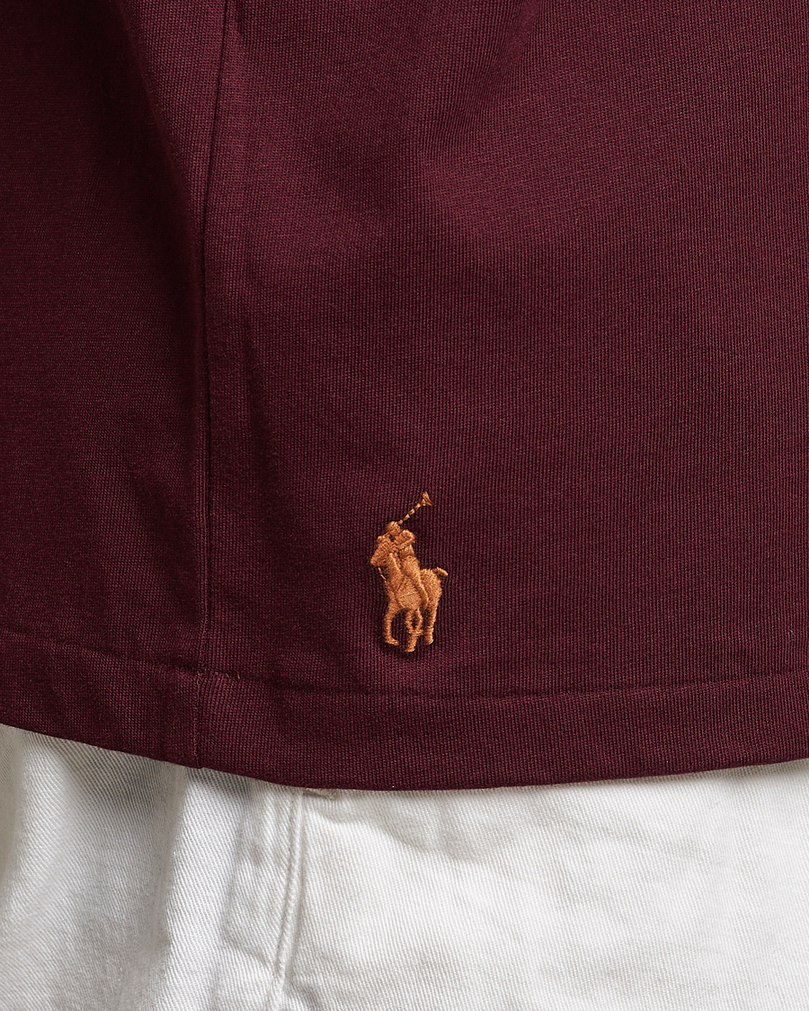 Hombres | Camisetas | Polo Ralph Lauren | Logo Crew Neck T-Shirt Harvard Wine