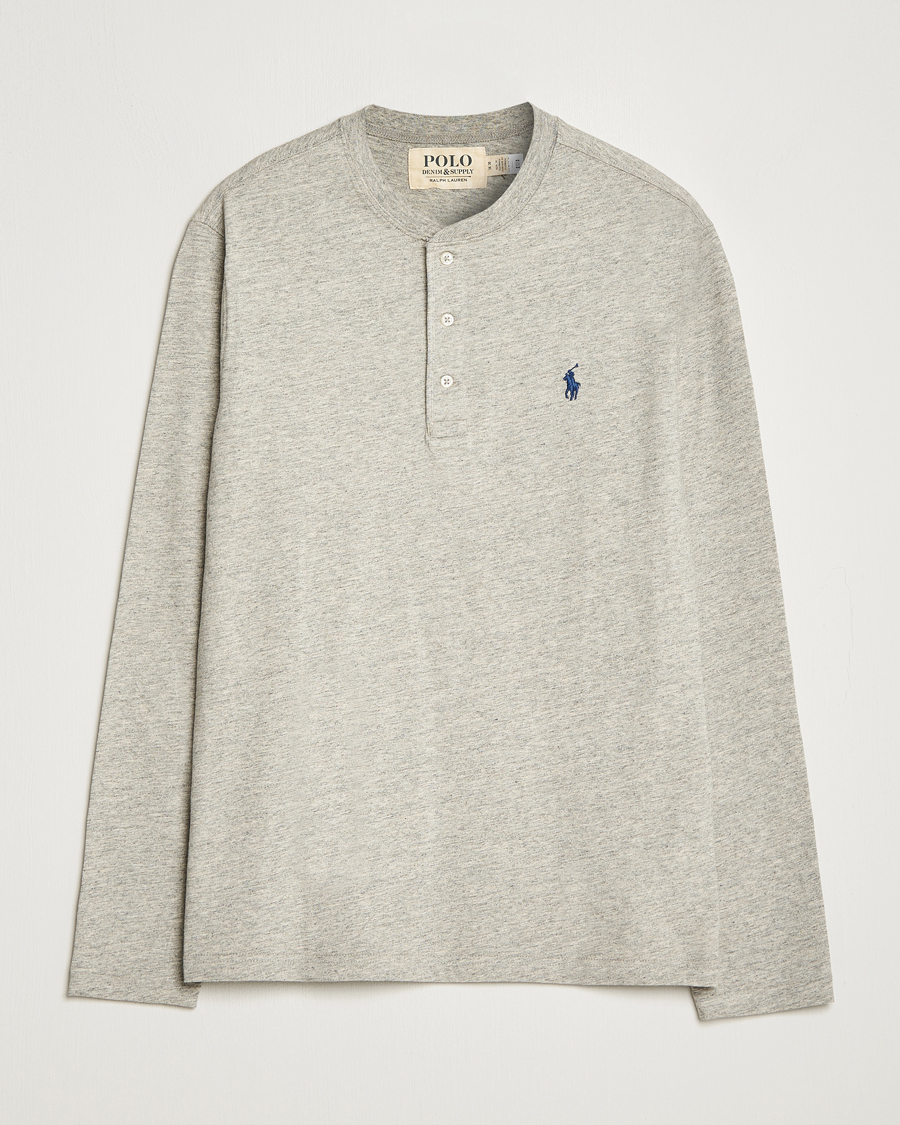 Hombres | Jerséis y prendas de punto | Polo Ralph Lauren | Slub Jersey Henley Loft Heather