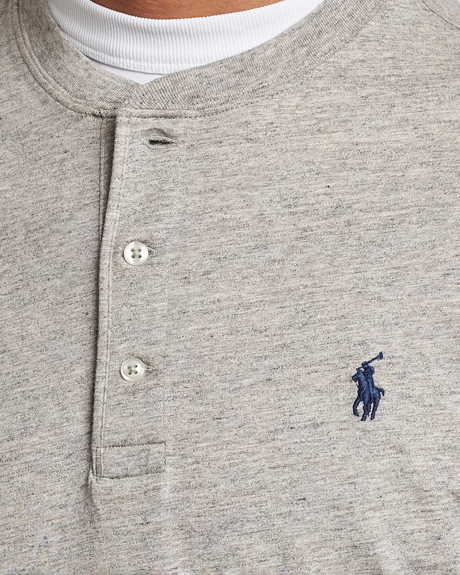 Hombres | Jerséis y prendas de punto | Polo Ralph Lauren | Slub Jersey Henley Loft Heather