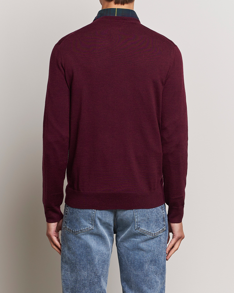 Hombres | Jerséis y prendas de punto | Polo Ralph Lauren | Merino Crew Neck Pullover Aged Wine Heather