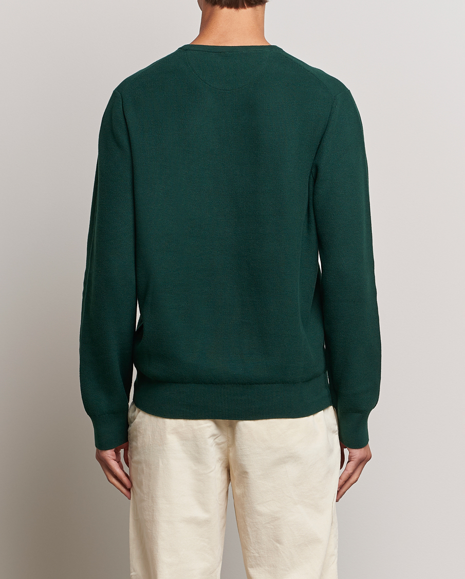 Hombres | Jerséis y prendas de punto | Polo Ralph Lauren | Textured Crew Neck Sweater Hunt Club Green
