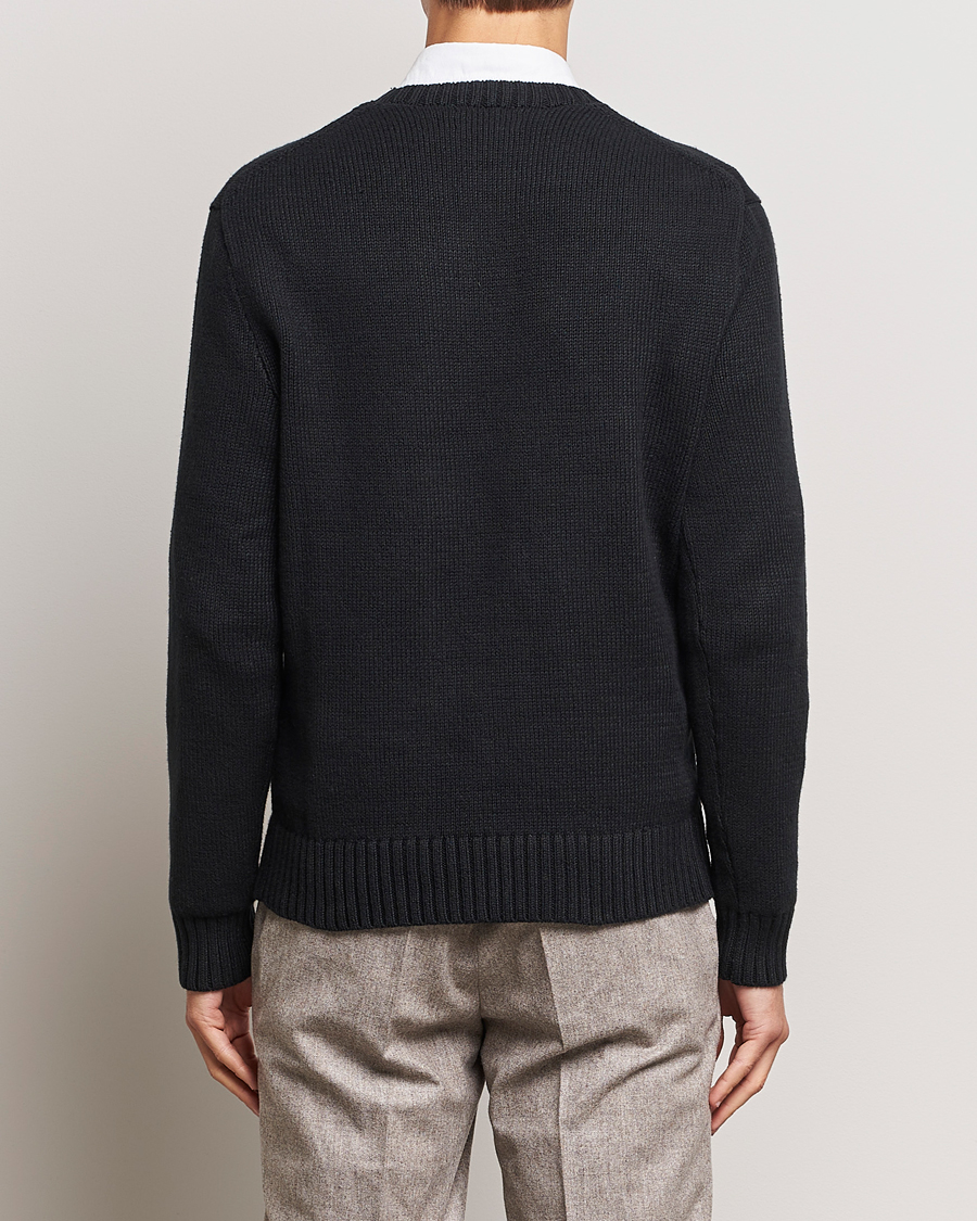 Hombres | Jerséis y prendas de punto | Polo Ralph Lauren | Knitted Bear Sweater Black