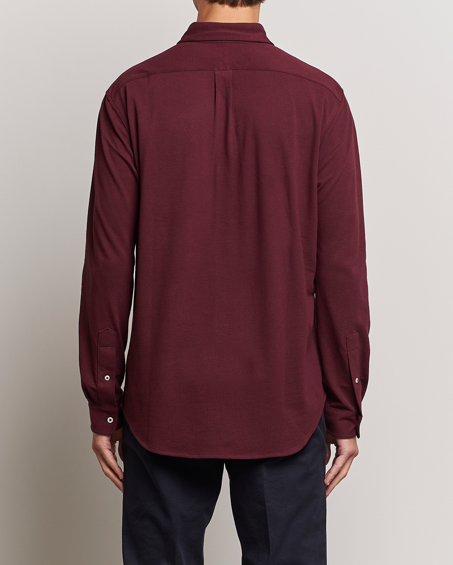 Hombres | Camisas | Polo Ralph Lauren | Slim Fit Featherweight Mesh Shirt Harvard Wine