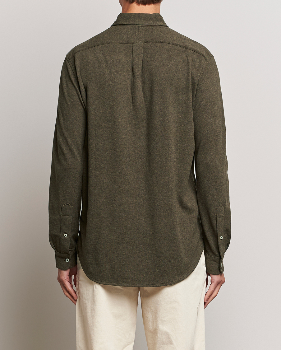 Hombres | Camisas | Polo Ralph Lauren | Featherweight Mesh Shirt Wilson Olive Heather