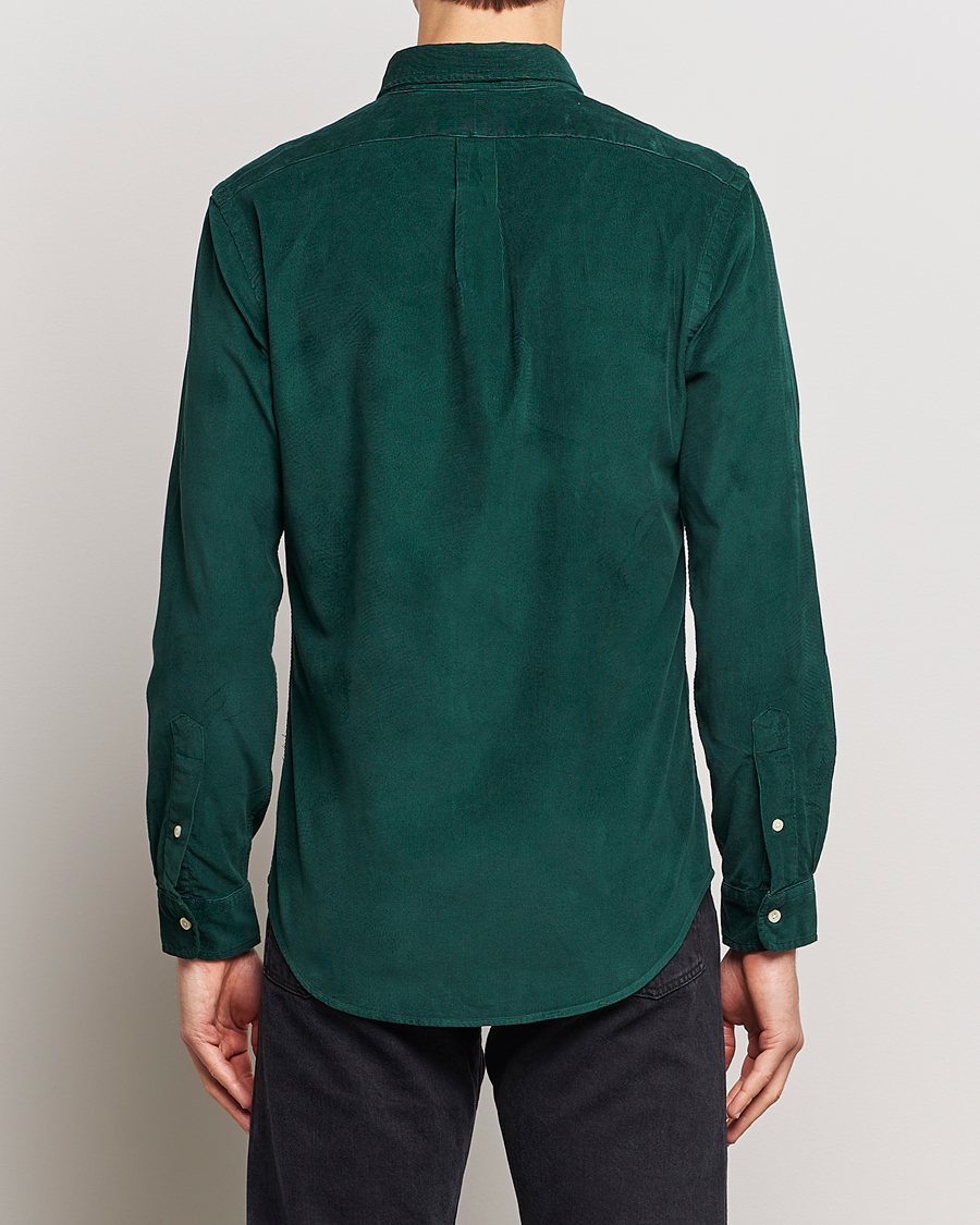 Hombres | Camisas | Polo Ralph Lauren | Slim Fit Corduroy Shirt Hunt Club Green