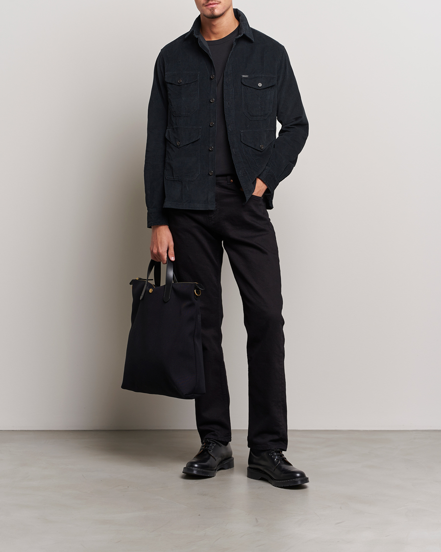 Hombres | Camisas | Polo Ralph Lauren | Corduroy Pocket Overshirt Black