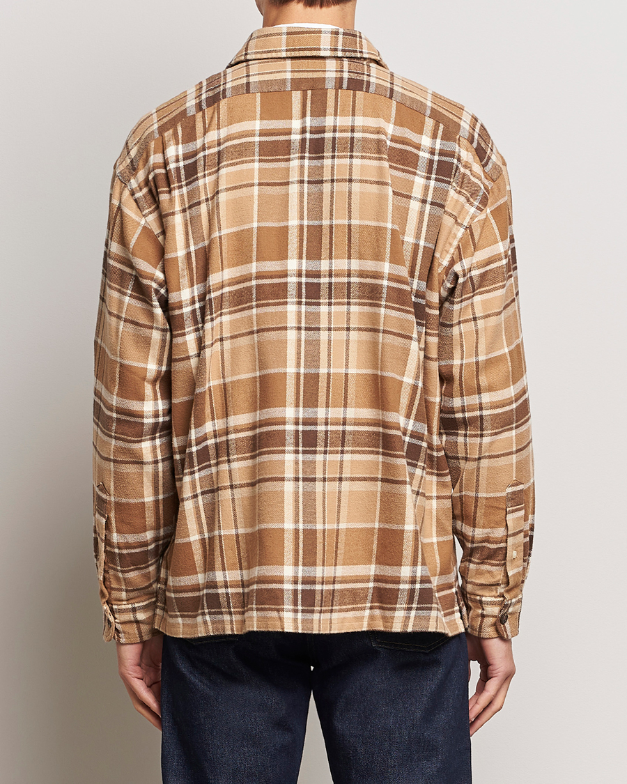 Hombres | Camisas | Polo Ralph Lauren | Brushed Flannel Checked Shirt Khaki/Brown