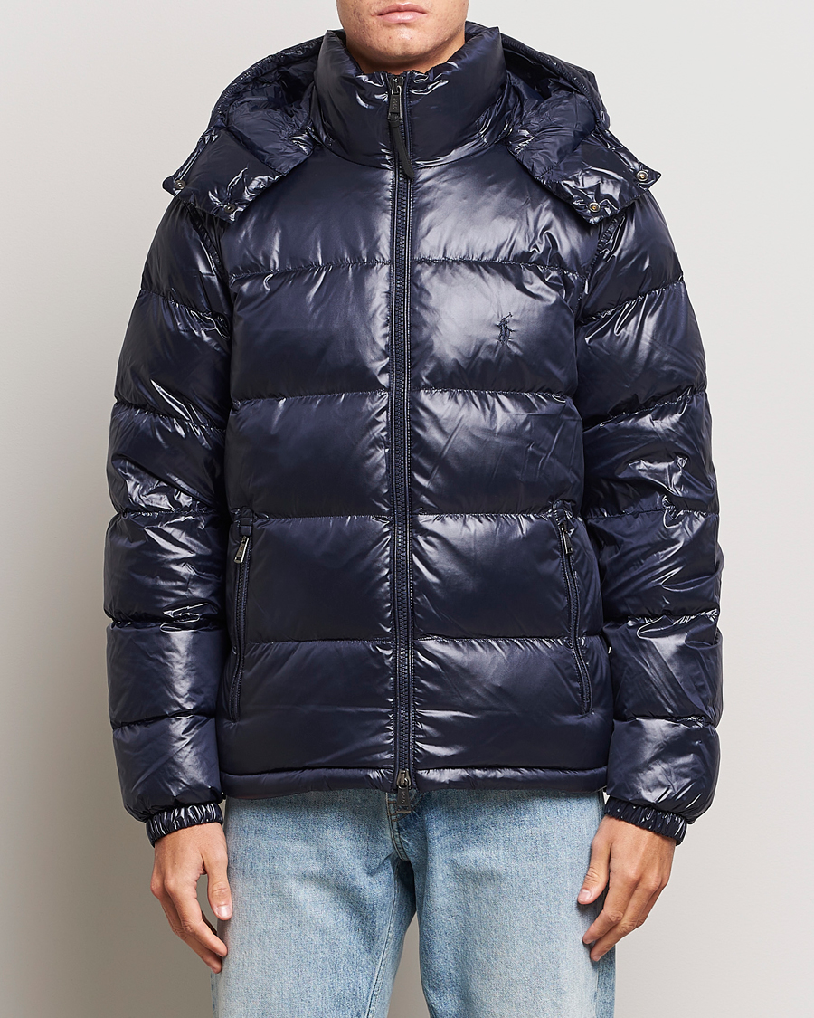 Hombres | Abrigos y chaquetas | Polo Ralph Lauren | Flint Glossy Down Jacket Collection Navy